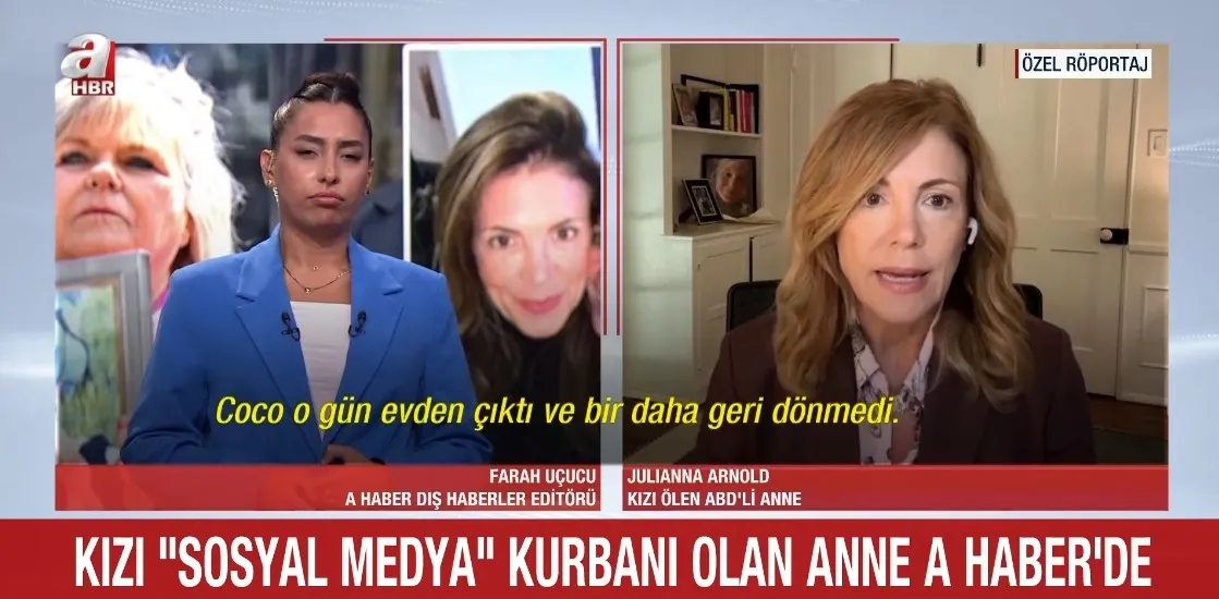 1788611164884.jpeg 17 yaşındaki Dilara'nın ölümünün ardından META'ya dava açan anne Julianna Arnold A Haber'e konuştu: "Çocuklarınızın güvenli alanı siz olun"-5