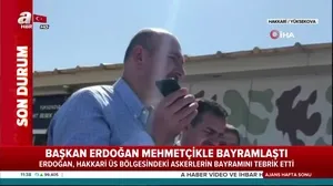 Başkan Erdoğan Mehmetçikle bayramlaştı! Telefondan bu sözlerle seslendi