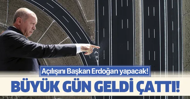 İstanbul - İzmir otoyolu yarın Başkan Erdoğan'ın katılımıyla açılacak