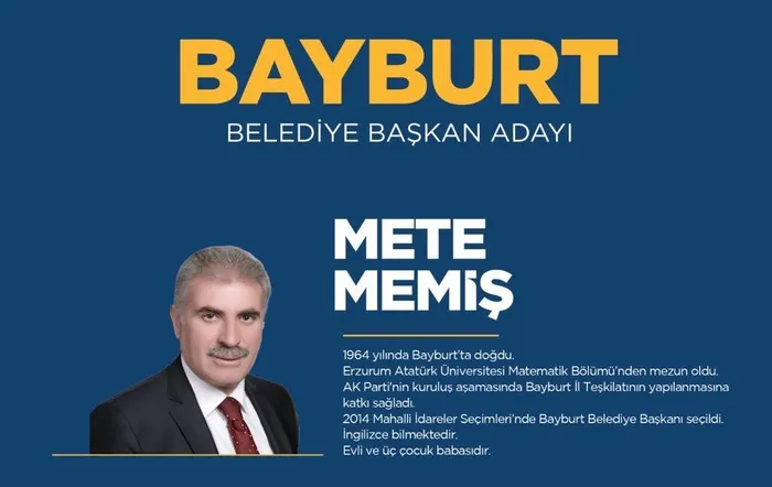mete-memis-kimdir-kac-yasinda-nereli-31-mart-2024-bayburt-ak-parti-mhp-chp-yerel-secim-belediye-baskan-adaylar-1705583063618.jpg Mete Memiş kimdir, kaç yaşında, nereli? 31 Mart 2024 Bayburt AK Parti, MHP, CHP yerel seçim belediye başkan adayları listesi-3