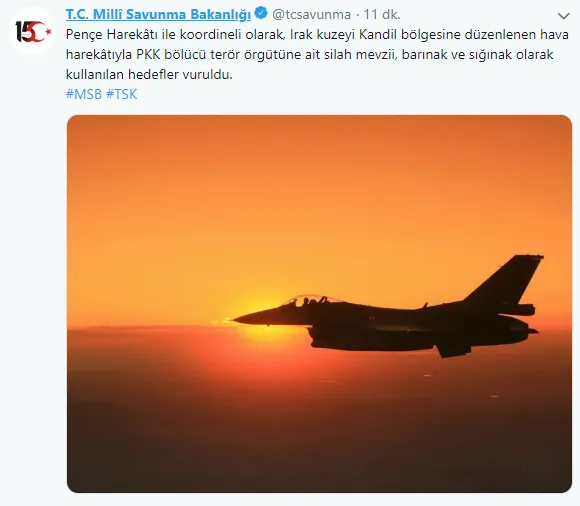 Son dakika... Kandil'e hava harekatı: Terör inleri yerle bir edildi!-1