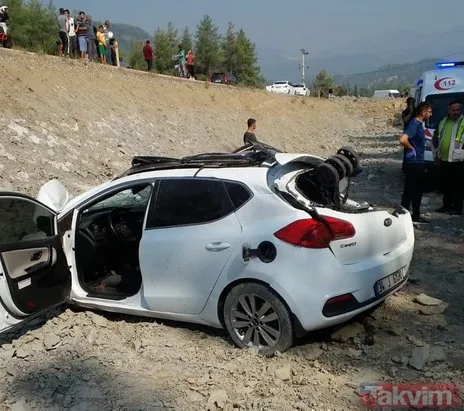 Antalya’da feci kaza! Anne ile 2 yaşındaki oğlu öldü