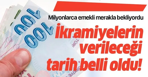 Son dakika: Emeklilere bayram ikramiyesi ne zaman verilecek? Bayram ikramiyesi hesaba ne zaman yatar?