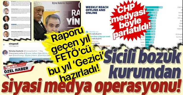 Sicili bozuk Reuters ve Oxford’dan Türkiye’ye siyasi medya operasyonu!