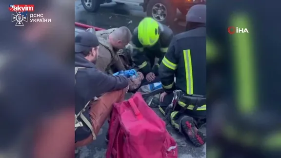 Kiev'de Rus saldırısı: 4 ölü 20 yaralı