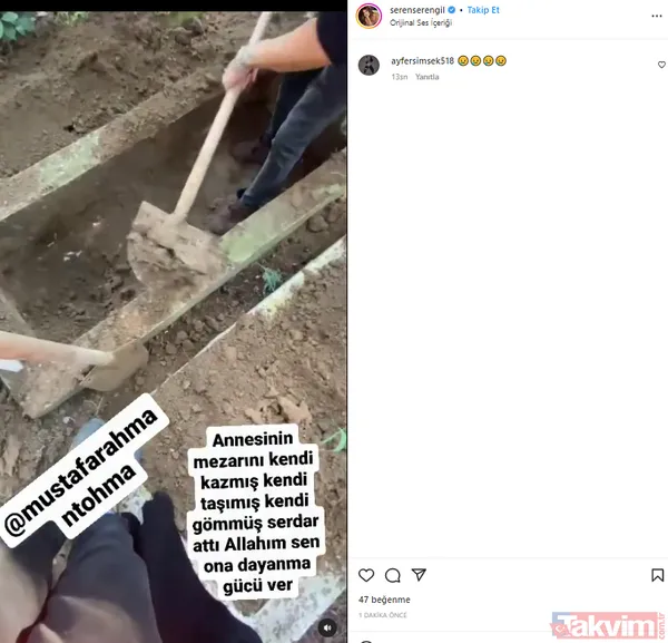 Seren Serengil paylaşımıyla yürekleri cız ettirdi "Sen bu dünya için fazla iyiydin" Ece Erken, Berdan Mardini, Petek Dinçöz... - 22