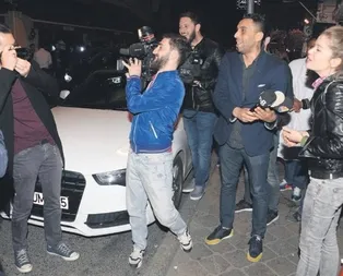 Kocası paparazzi oldu