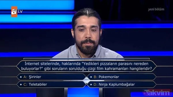 Kim Milyoner Olmak İster'e hikayesiyle damga vuran yarışmacı! 300 bin TL'lik Osmanlı sorusunda bakın ne yaptı - 15