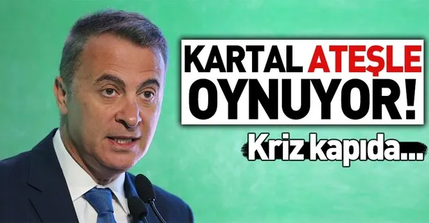 Kartal ateşle oynuyor