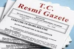 Atama karaları Resmi Gazete'de yayımlandı