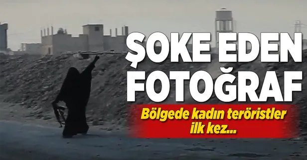 DAEŞ'lı kadın teröristler sahaya çıktı-1