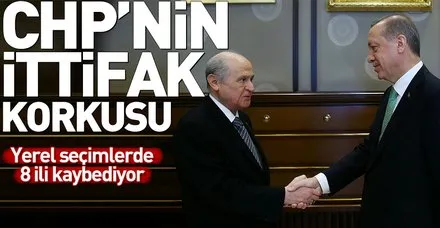 CHP şoka girdi! Cumhur İttifakı yerel seçimlerde 8 belediyeyi CHP'den alıyor
