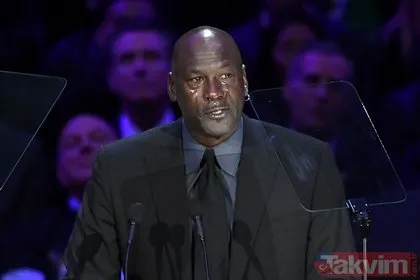 NBA efsanesi Kobe Bryant’ın anma törenine Michael Jordan’ın gözyaşları damga vurdu