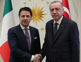Başkan Erdoğan Conte ile görüştü