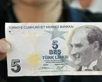 5 TL’lik banknotlarda değişiklik