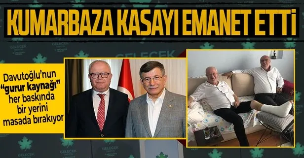 Gelecek Partisi'nin kumarbaz başkanı Hüseyin Yıldırım'a Ahmet Davutoğlu sahip çıktı: Gurur duyuyoruz
