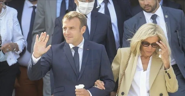 Macron'a korona şoku