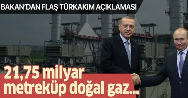 Bakan Dönmez'den flaş TürkAkım açıklaması!