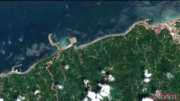 Türkiye'nin yüz ölçümü arttı! Deniz doldurularak yapılan Rize-Artvin Havalimanı uydu fotoğraflarında - 10