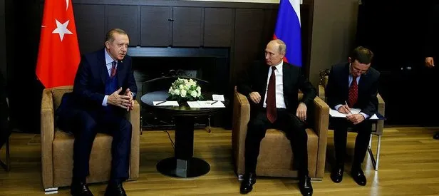 Erdoğan-Putin arasındaki önemli görüşme sona erdi