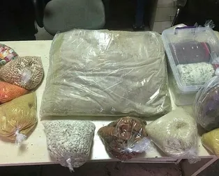 Kargo merkezinden çıktı! Tam 11 kilo