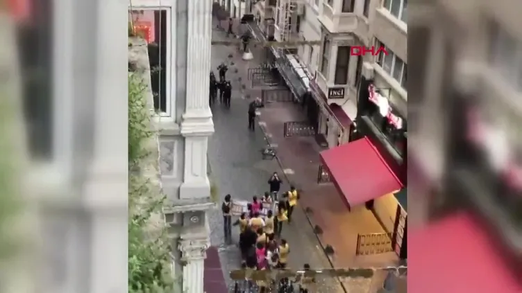 İstiklal'den Taksim'e kaçak yürüyüşe müdahale
