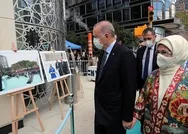 Başkan Erdoğan New Yorkta kaldığı otelin önüne gelen Türklerle selamlaştı