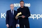 Kylian Mbappe Altın Ayakkabı ödülünü aldı