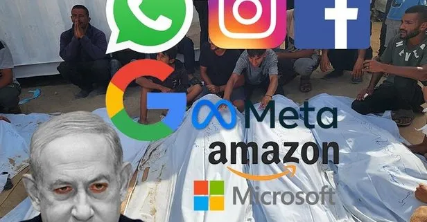 ABD’li teknoloji şirketlerinden İsrail’e soykırım desteği: Meta, Instagram, WhatsApp, YouTube, Google, Microsoft hepsi suç ortağı!