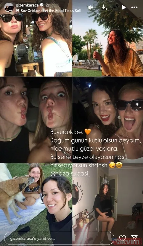 Gizem Karaca’dan Hazal Subaşı’nın doğum gününe özel esprili paylaşım: Gigi ve Kendall’ı kıskaçlık krizine sokan fotoğrafımız... - 4