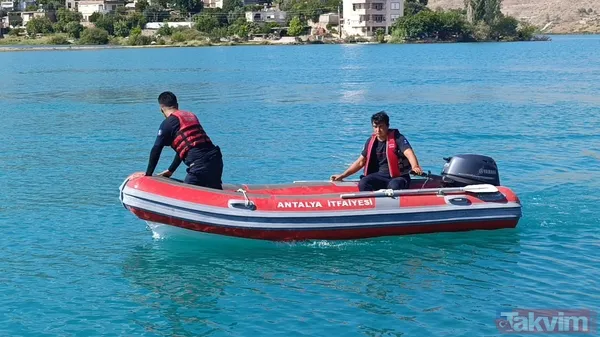 Manavgat'ta alarm: Yeğeninin düşen terliğini almak için baraj gölüne giren Özgür Günel kayboldu - 12