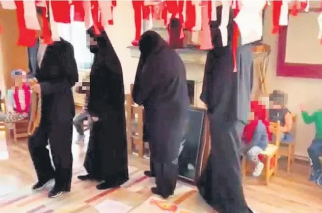 Anaokulundaki skandal etkinliğin altından CHP adayı çıktı: Çocukları çarşafla korkutup Osmanlı’yı karaladılar