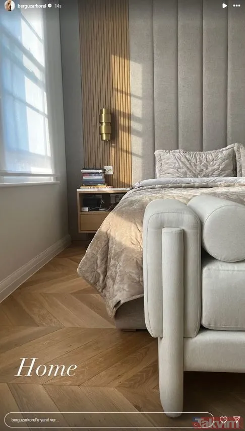 İşte 15 yıllık eşi Halit Ergenç ile aşk yuvası! 3 çocuk annesi Bergüzar Korel’in evine bakın! Yatak odasından banyoya her detayıyla... - 9