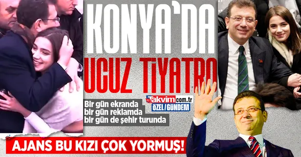 Ekrem İmamoğlu’nun Konya’daki tiyatrosu kısa sürdü! Yanına gelen genç kızın kim olduğu ortaya çıktı