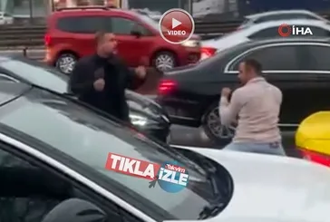 Avcılar’da yol verme kavgası: "Ben boksörüm"