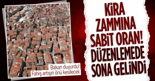 Kirada yeni dönem! Adalet Bakanı Bekir Bozdağ duyurdu 'kira artışına' sabit oran düzenlemesi...