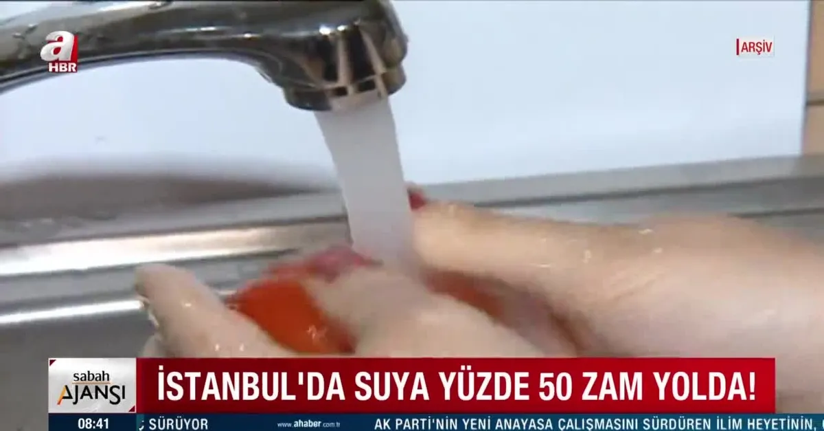 CHP'li İBB yönetimi İstanbul'da suya yüzde 50 zam yapmak istiyor!