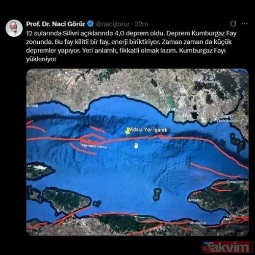 Büyük İstanbul depremi sinyali mi? Naci Görür açıkladı: "Enerji biriktiriyor..." - 2