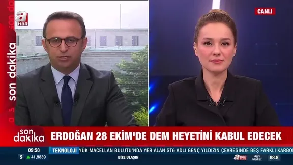 Başkan Erdoğan 28 Ekim'de DEM Parti heyetini kabul edecek