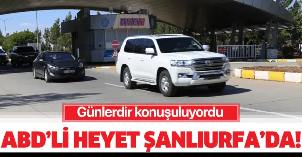 Son dakika: ABD'li komutanlar Akçakale'de