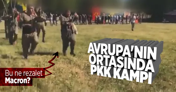Fransa’nın Marsilya şehrinde PKK kampı iddiası! Skandal görüntüler sosyal medyada yayıldı Fransa hükümeti sessiz