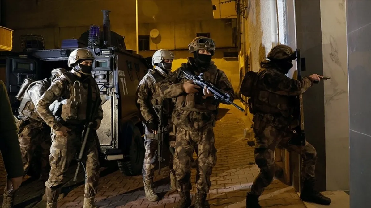 15 suç örgütüne 12 ilde operasyon: 109 şüpheli yakalandı 61'i tutuklandı