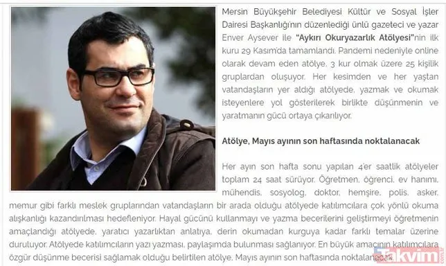 Mersin, Mudanya, Şişli, Ataşehir... CHP'li belediyeler yandaş gazeteci Enver Aysever'e çalışmış