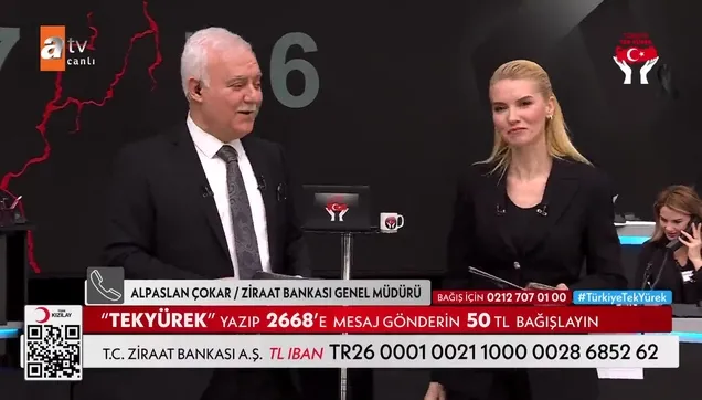 Ziraat Bankası ne kadar bağış yaptı? | "Türkiye Tek Yürek" Ortak Yayını