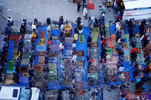 Gazze’de buruk bayram! Refah, Deyr El Balah, Cibaliye… Filistinliler bombardıman altında bayramı kutluyor - 21