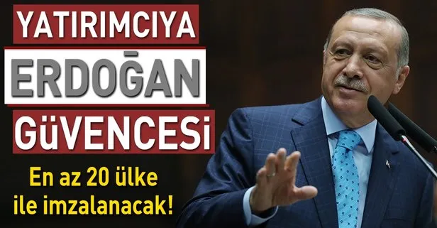 Yatırımcıya Erdoğan güvencesi!