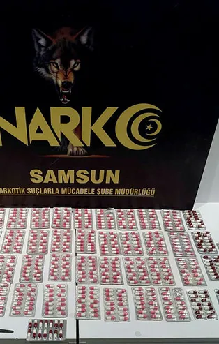 Samsun'da uyuşturucu operasyonu