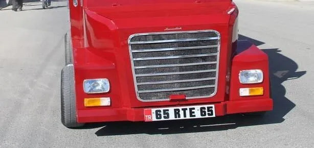 İşte ilk yerli TIR!