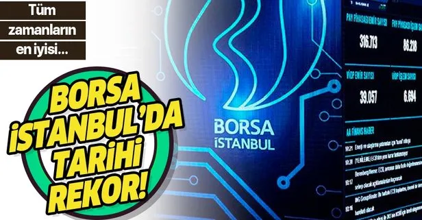 Tüm zamanların en yüksek kapanışı: Borsa İstanbul BIST 100 endeksi günü rekorlarla tamamladı