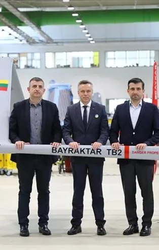 Bayraktar TB2 Litvanya'da posta pulunda: 45 bin pul dolaşıma sokuldu!